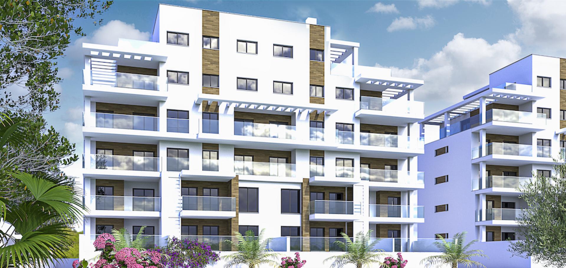 3 chambre Appartement - jardin à Mil Palmeras - Nouvelle construction in Medvilla Spanje
