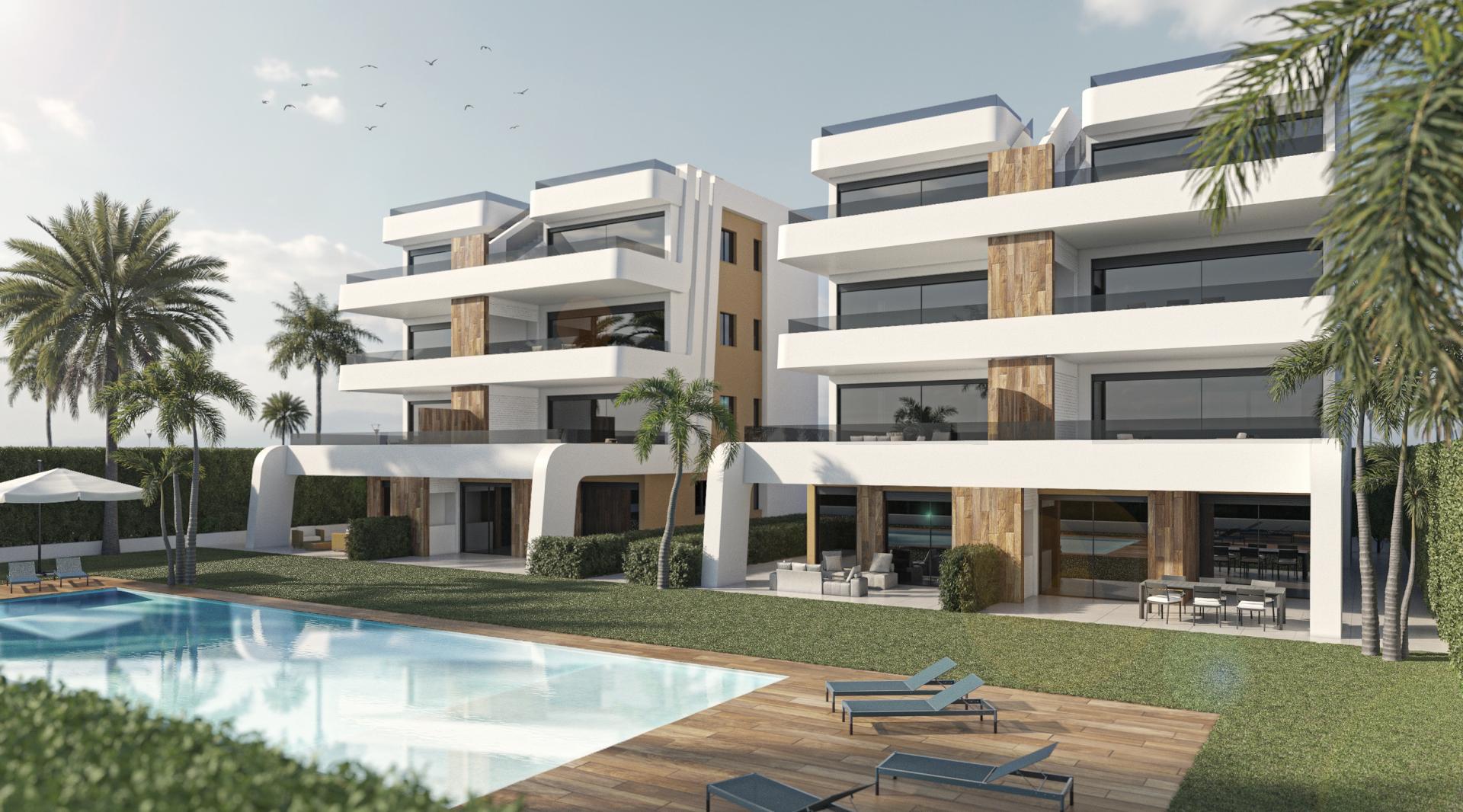 3 Chambre à coucher Appartement - jardin à Condado de Alhama - Nouvelle construction in Medvilla Spanje