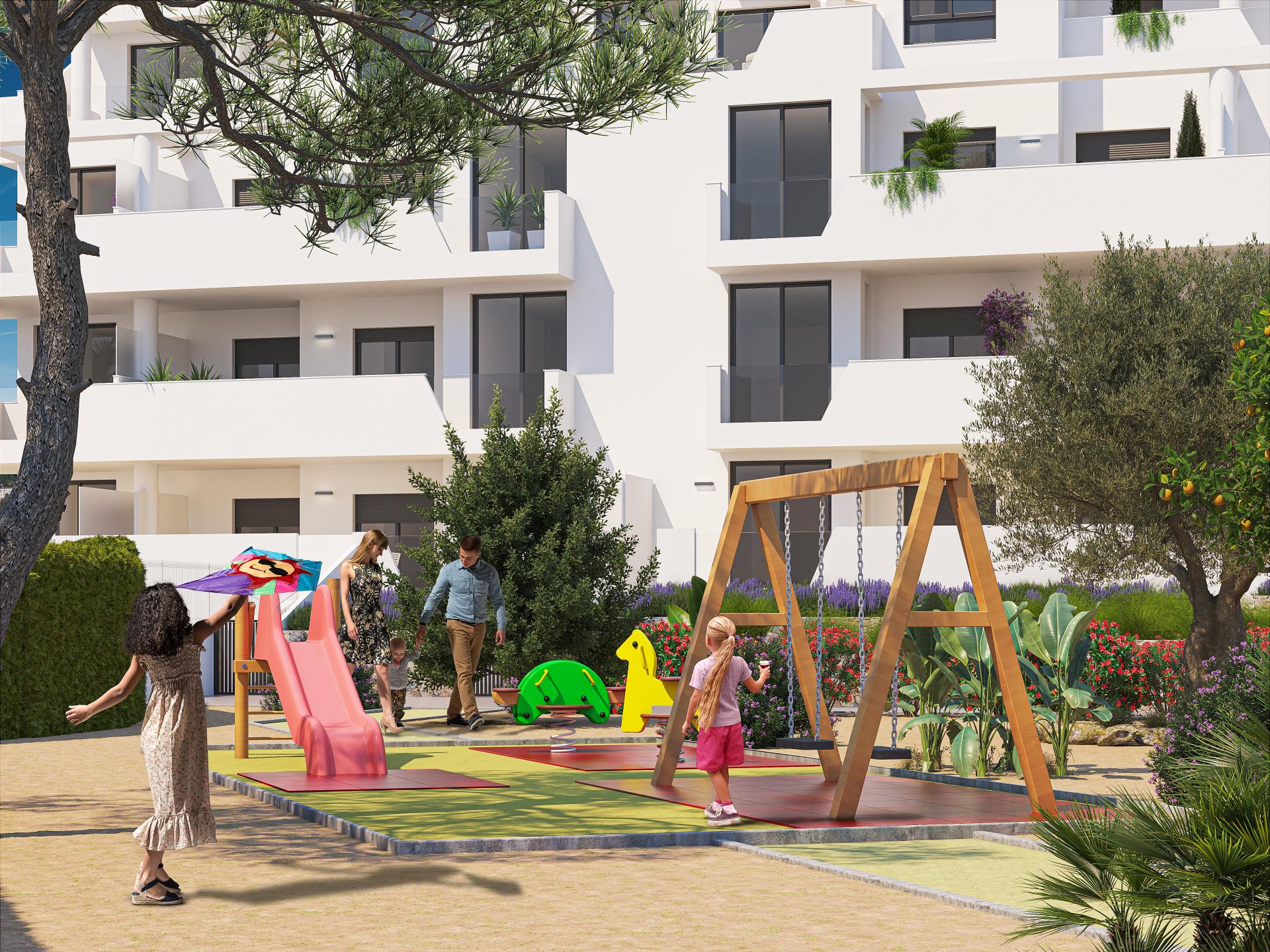 2 chambre Appartements - terrasse sur le toit à Santa Rosalía Resort - Nouvelle construction in Medvilla Spanje