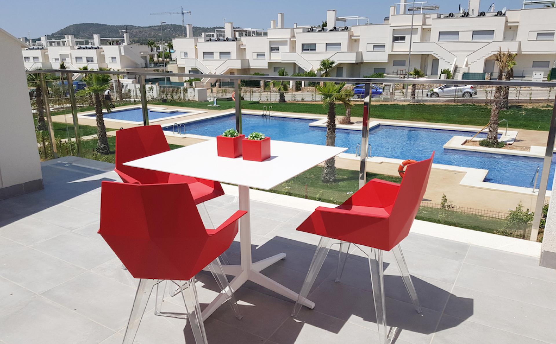 2 Chambre à coucher Appartement - jardin à Vistabella Golf - Nouvelle construction in Medvilla Spanje