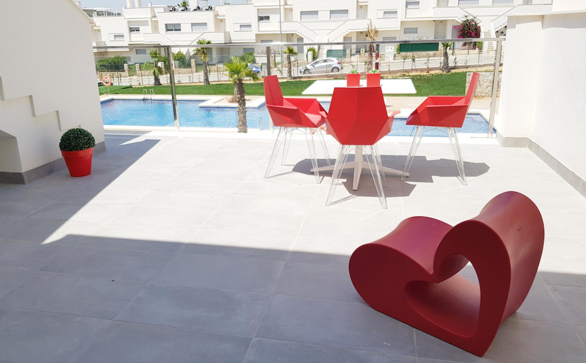 2 chambre Appartements - terrasse sur le toit à Vistabella Golf - Nouvelle construction in Medvilla Spanje