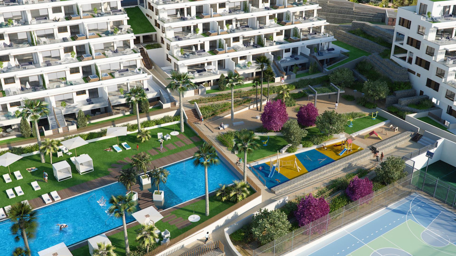 3 chambre Appartement - terrasse à Benidorm - Nouvelle construction in Medvilla Spanje