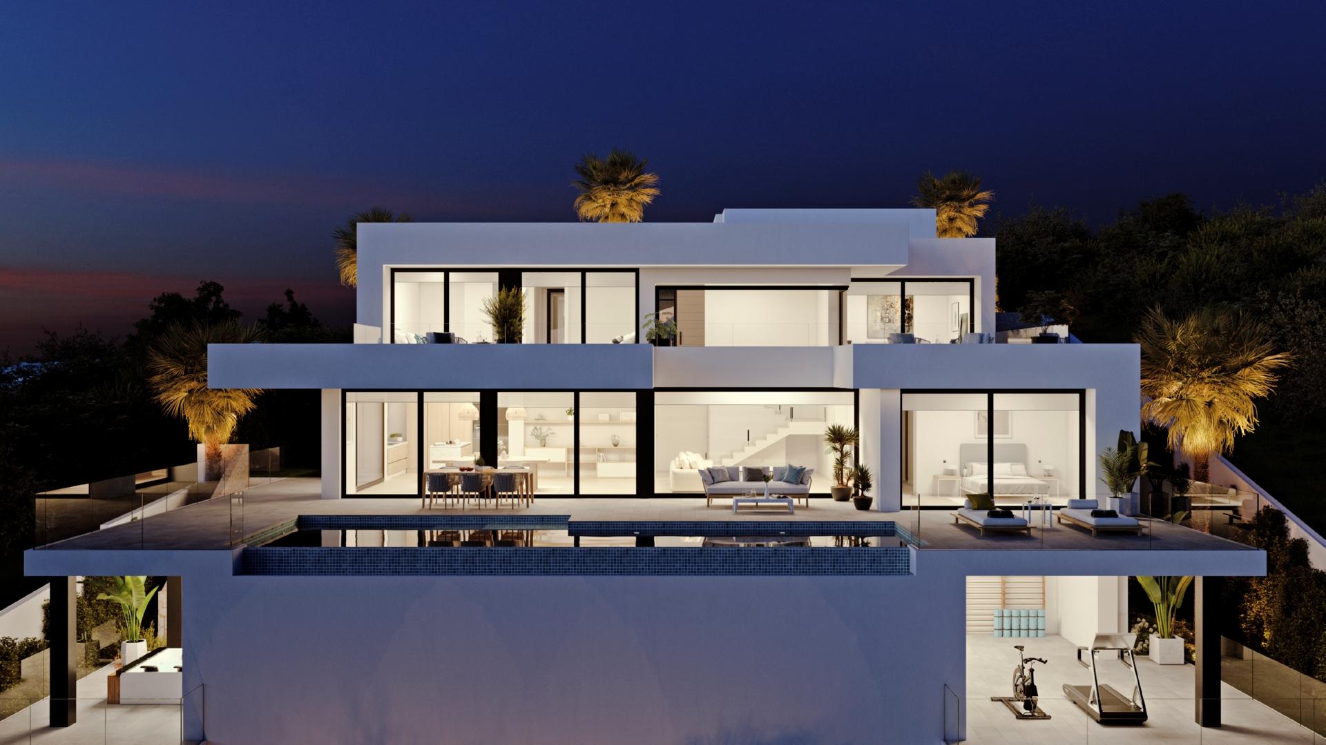 villa Moderne de Luze à vendre à Cumbre del Sol in Medvilla Spanje