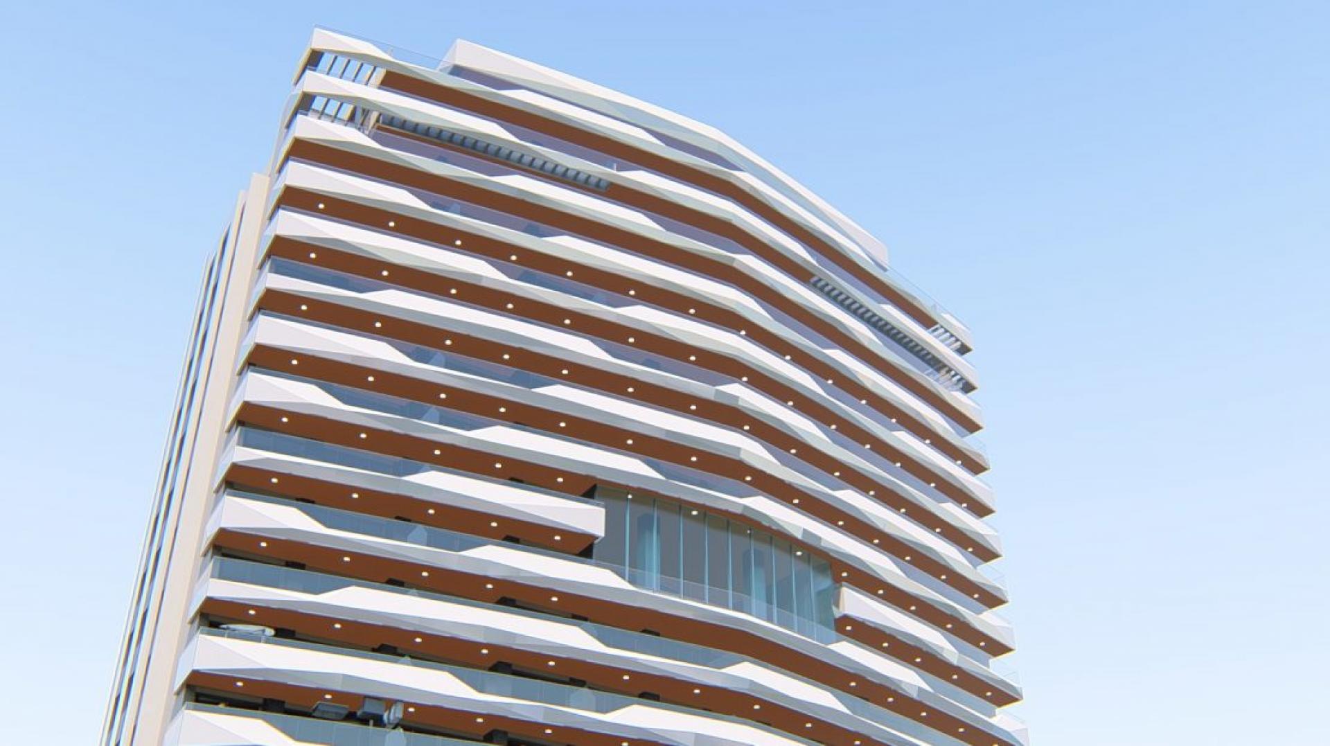 Benidorm - Appartements avec belle vue mer in Medvilla Spanje