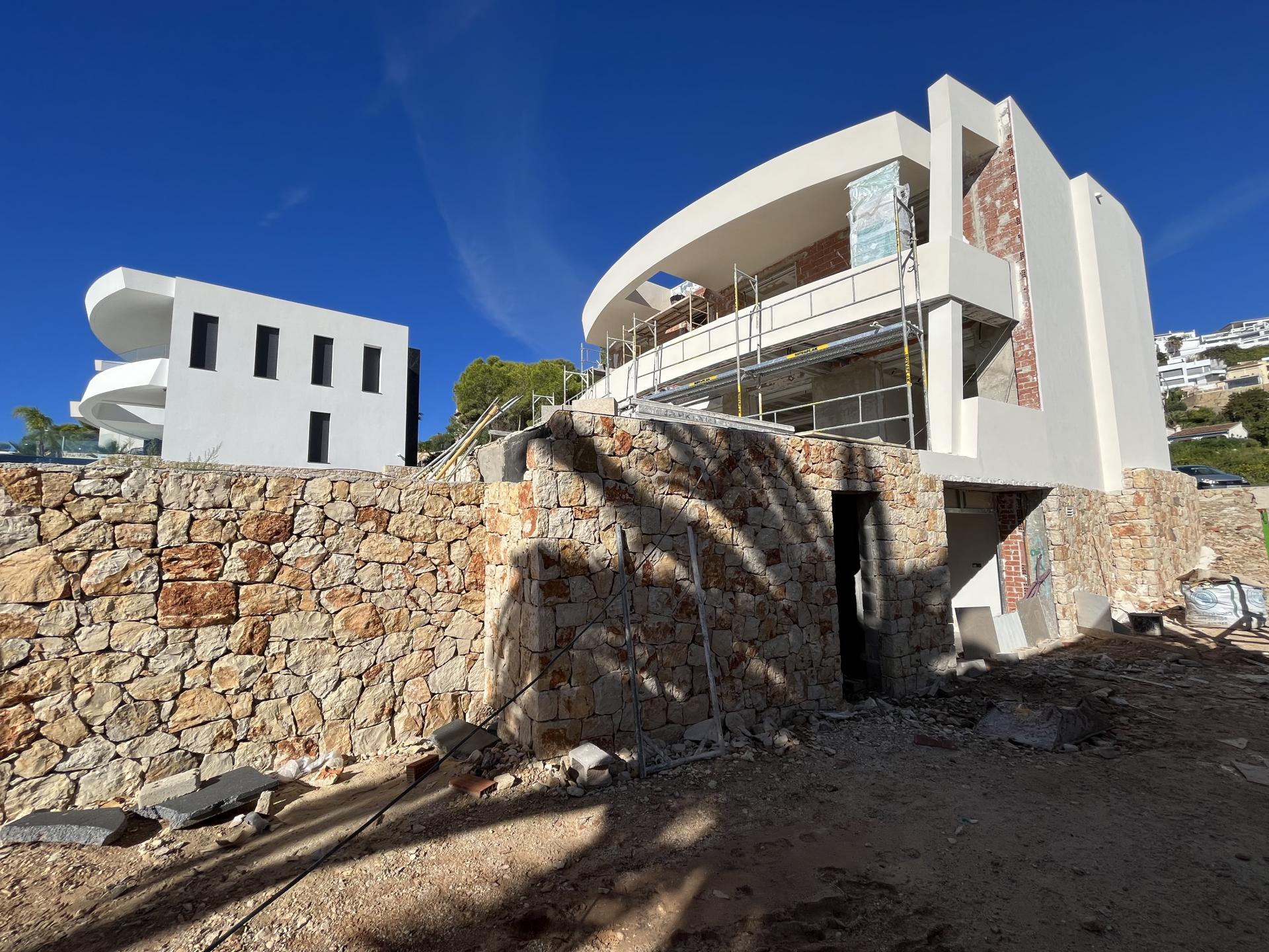 Villa de luxe avec vue sur la mer à Moraira in Medvilla Spanje