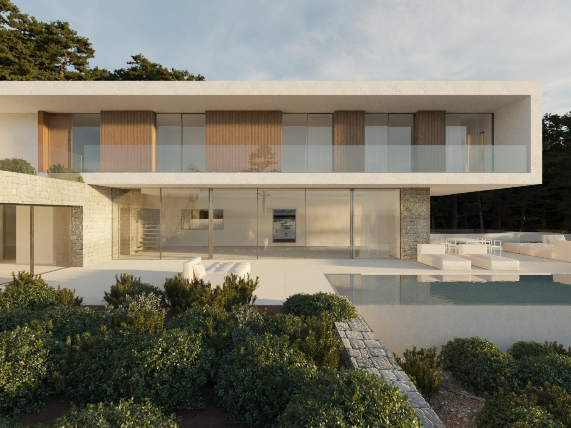 Villa de luxe avec vue mer à Moraira in Medvilla Spanje