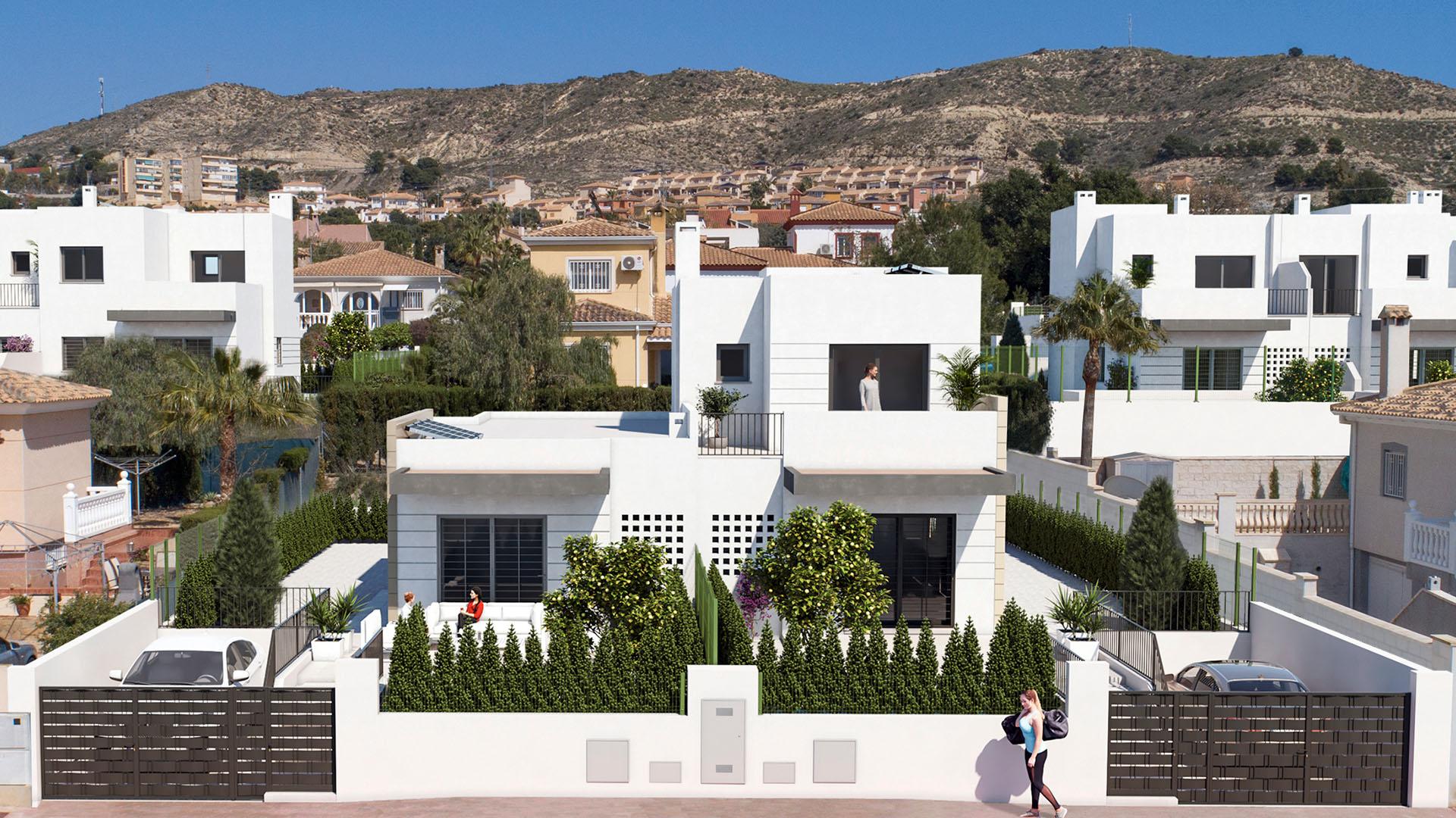 2 chambre Villa à Busot - Nouvelle construction in Medvilla Spanje