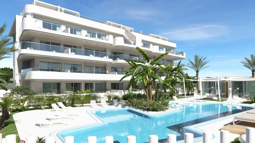 2 chambre Appartement - terrasse à Lomas De Cabo Roig in Medvilla Spanje