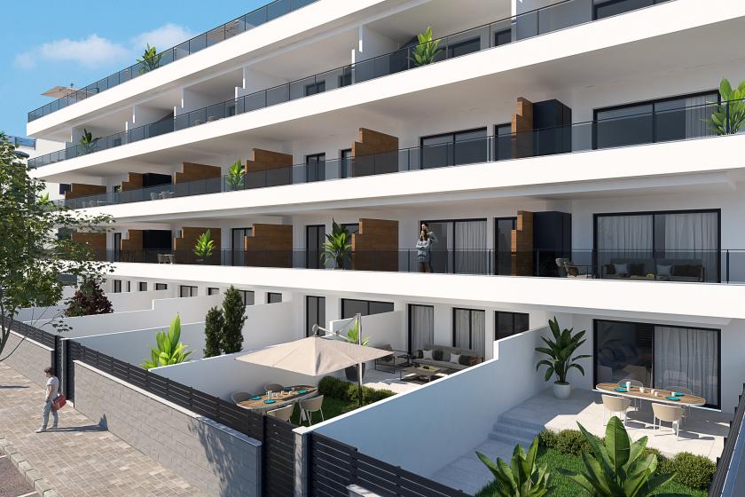 3 chambre Appartements - terrasse sur le toit à Santa Pola in Medvilla Spanje