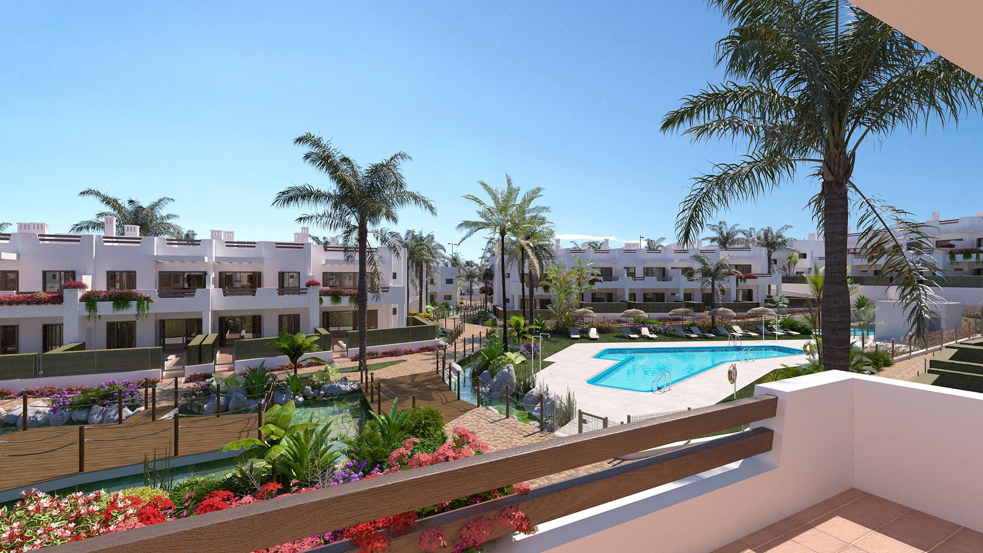 Appartement de 2 chambres avec terrasse sur le toit à Mar de Pulpi phase 8 in Medvilla Spanje