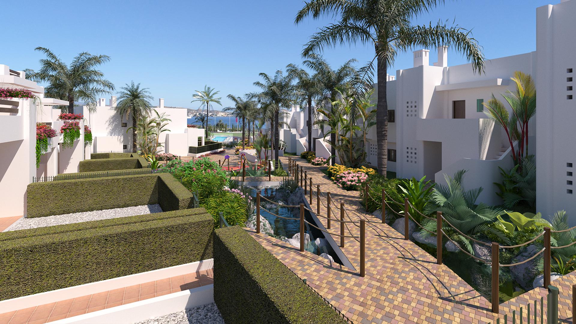 3 chambre Appartements - terrasse sur le toit à Mar de Pulpi - Nouvelle construction in Medvilla Spanje