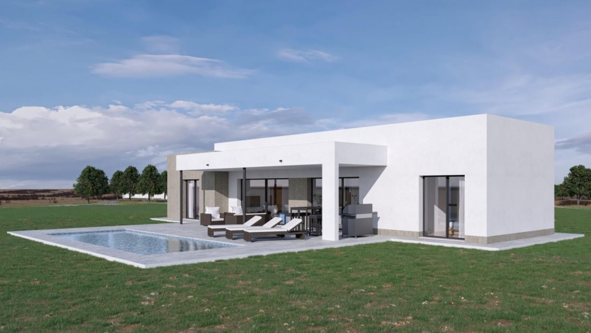 Villa Hondon sur plan à vendre à Hondon de las Nieves in Medvilla Spanje