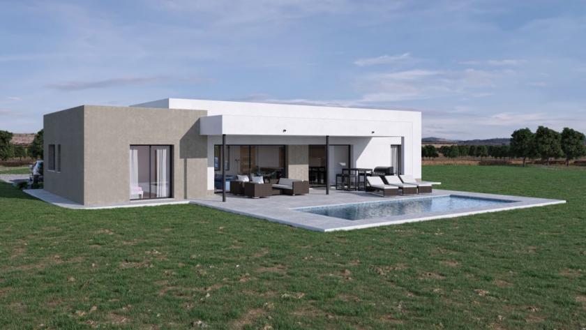 Villa Hondon sur plan à vendre à Hondon de las Nieves in Medvilla Spanje