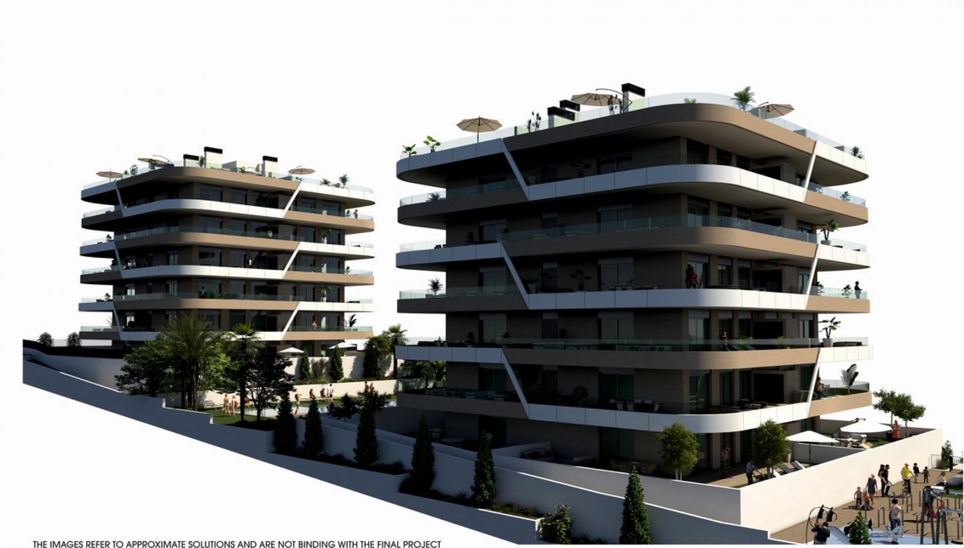 2 Chambre à coucher Appartement - terrasse à Los Arenales del Sol - Nouvelle construction in Medvilla Spanje