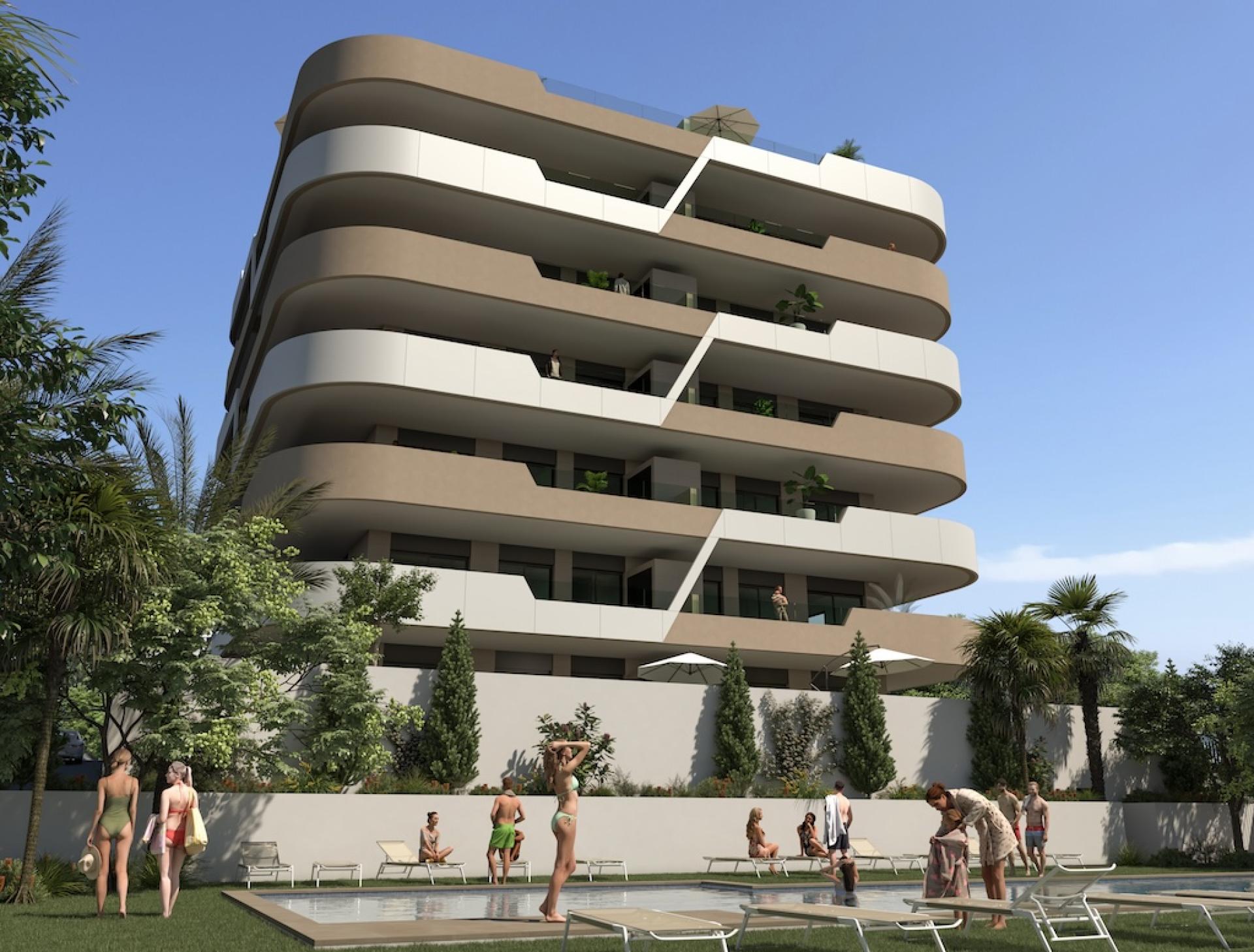 2 chambre Appartement - jardin à Los Arenales del Sol - Nouvelle construction in Medvilla Spanje