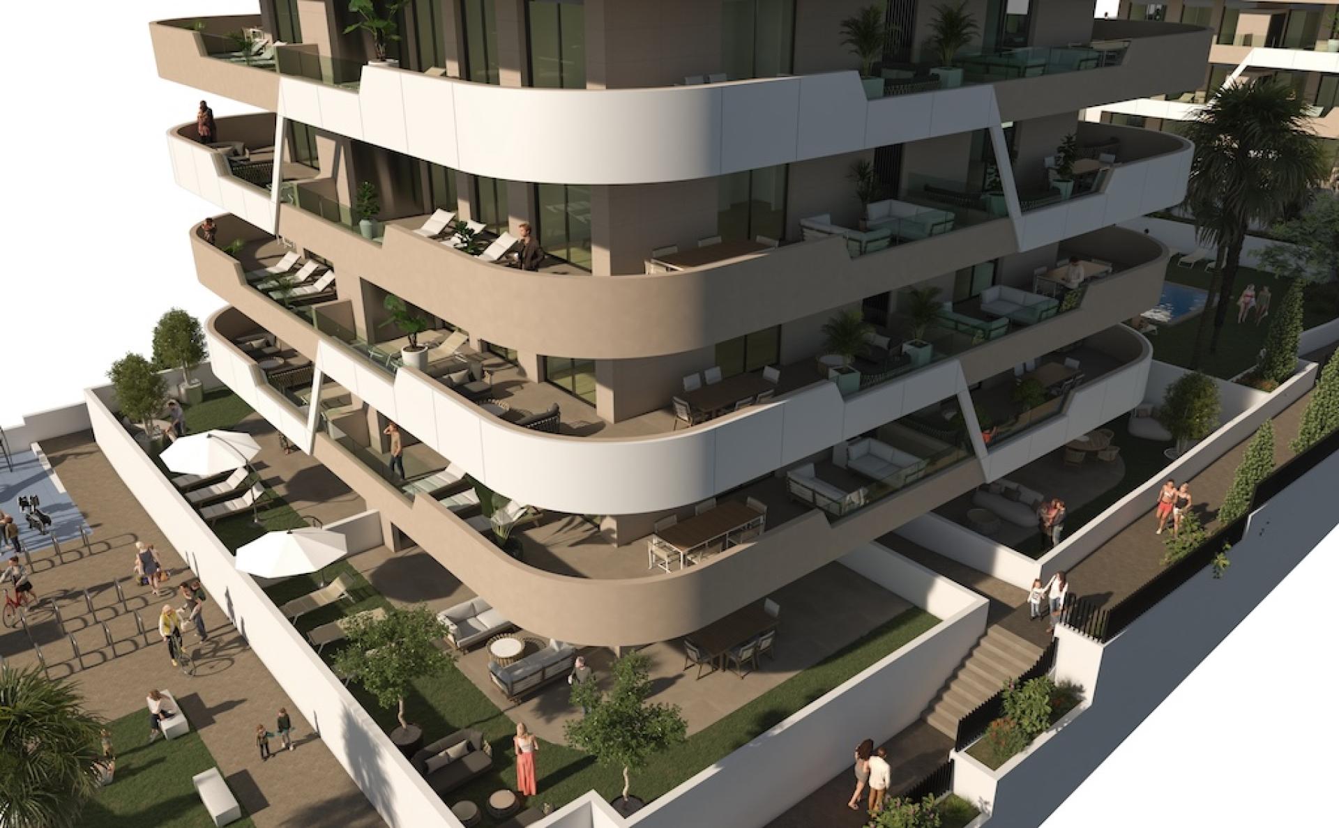 2 chambre Appartements - terrasse sur le toit à Los Arenales del Sol - Nouvelle construction in Medvilla Spanje