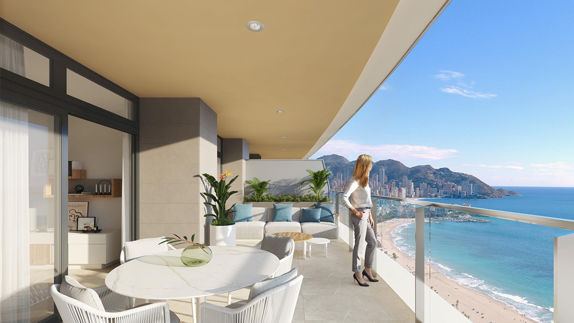 1 chambre Appartement - terrasse à Benidorm - Nouvelle construction in Medvilla Spanje