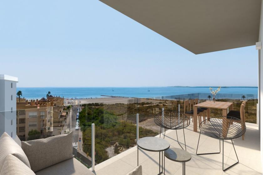 2 chambre Appartement - terrasse à Santa Pola in Medvilla Spanje