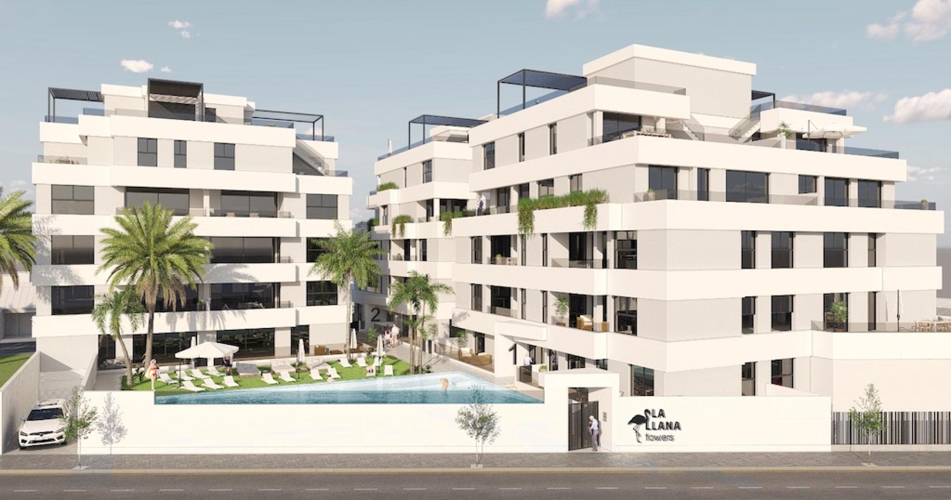 3 chambre Appartement - terrasse à San Pedro Del Pinatar - Nouvelle construction in Medvilla Spanje