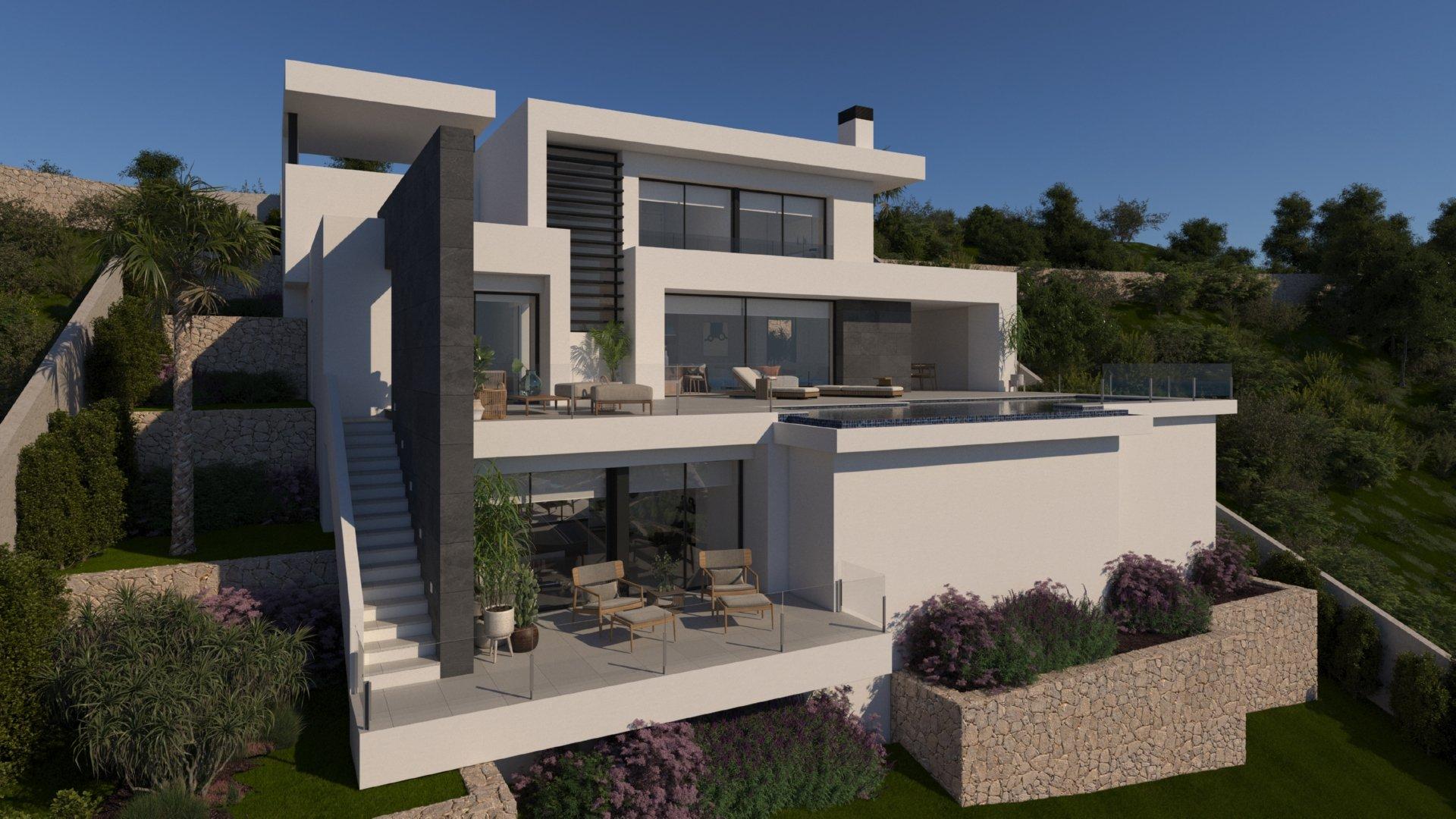 3 chambre Villa à Benitachell - Cumbre del Sol - Nouvelle construction in Medvilla Spanje