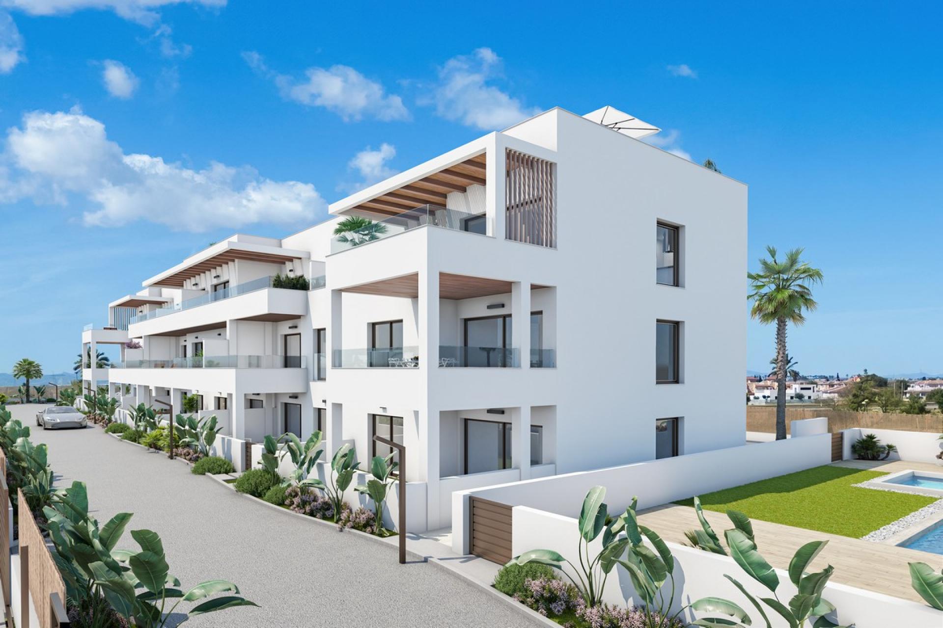 3 chambre Appartements - terrasse sur le toit à Los Alcazares - Nouvelle construction in Medvilla Spanje