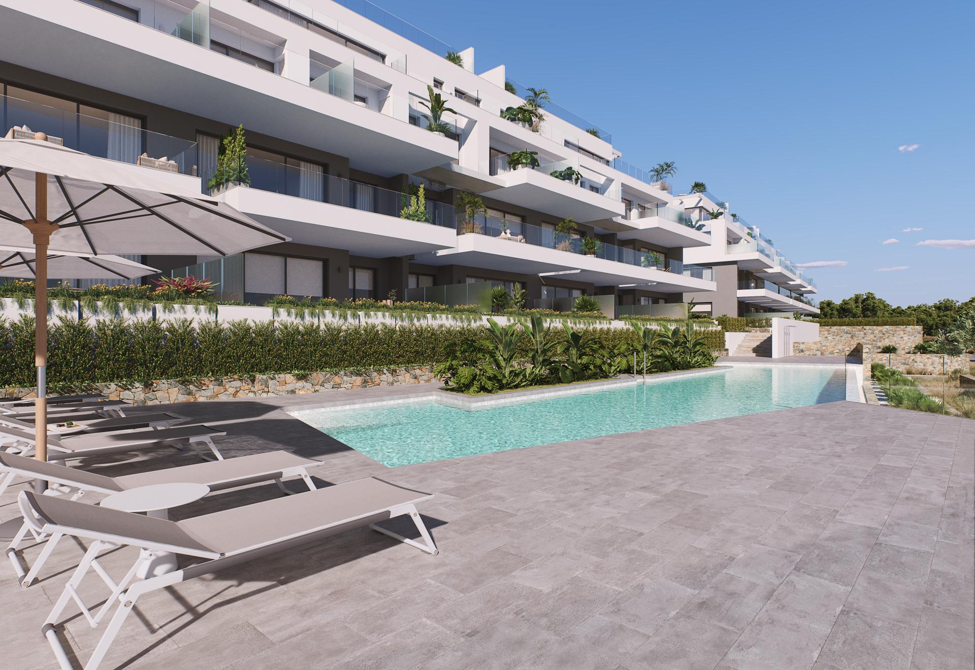 3 chambre Appartements - terrasse sur le toit à Las Colinas Golf - Nouvelle construction in Medvilla Spanje