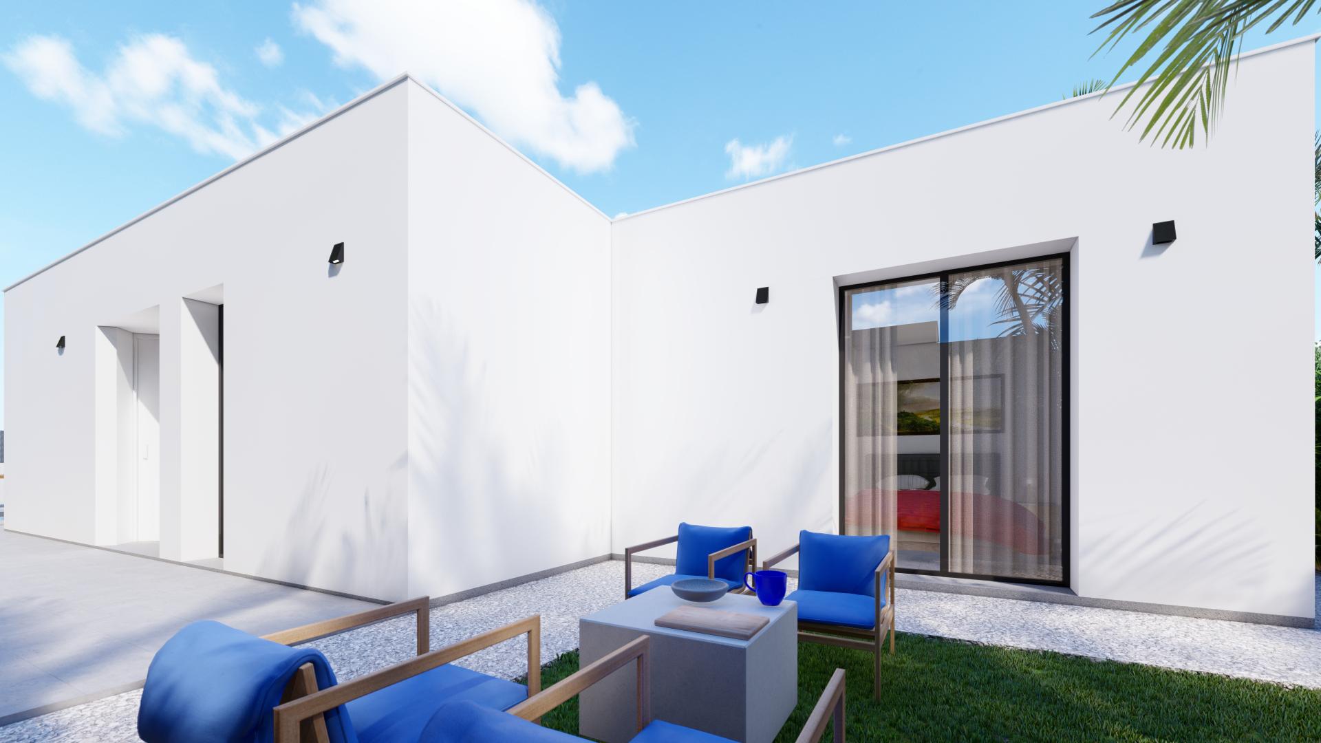 2 chambre Villa à Los Urrutias - Nouvelle construction in Medvilla Spanje