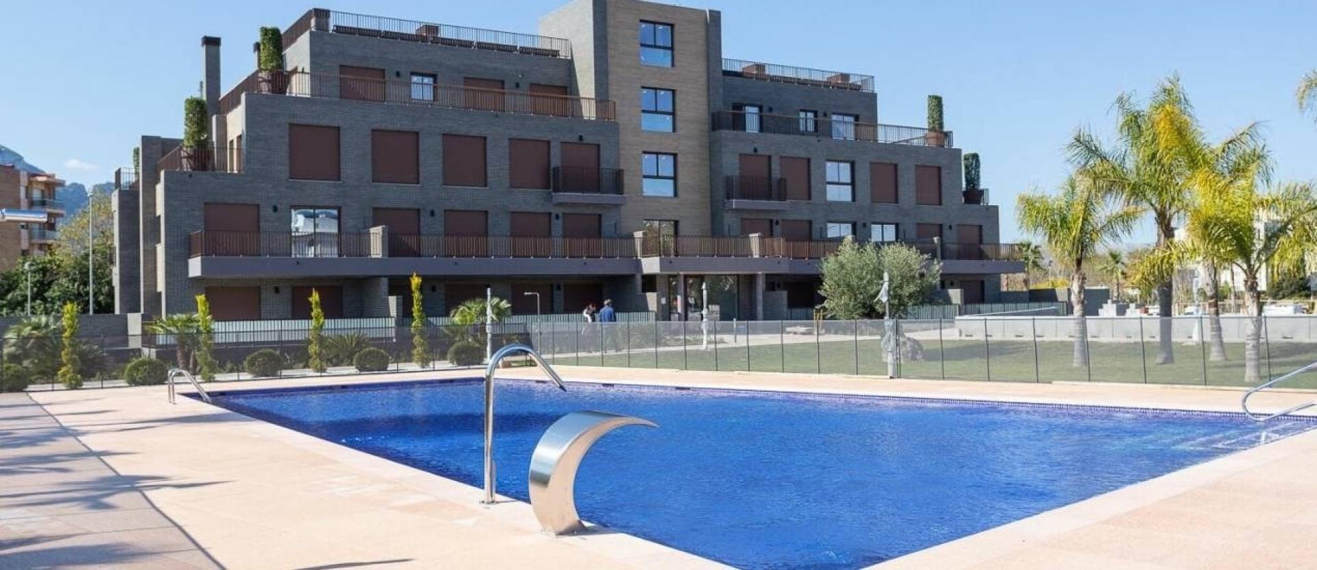 1 chambre Appartement - jardin à Denia - Nouvelle construction in Medvilla Spanje