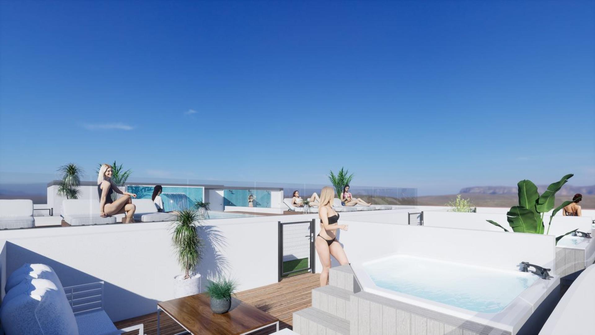2 chambre Appartements - terrasse sur le toit à Torrevieja - Nouvelle construction in Medvilla Spanje