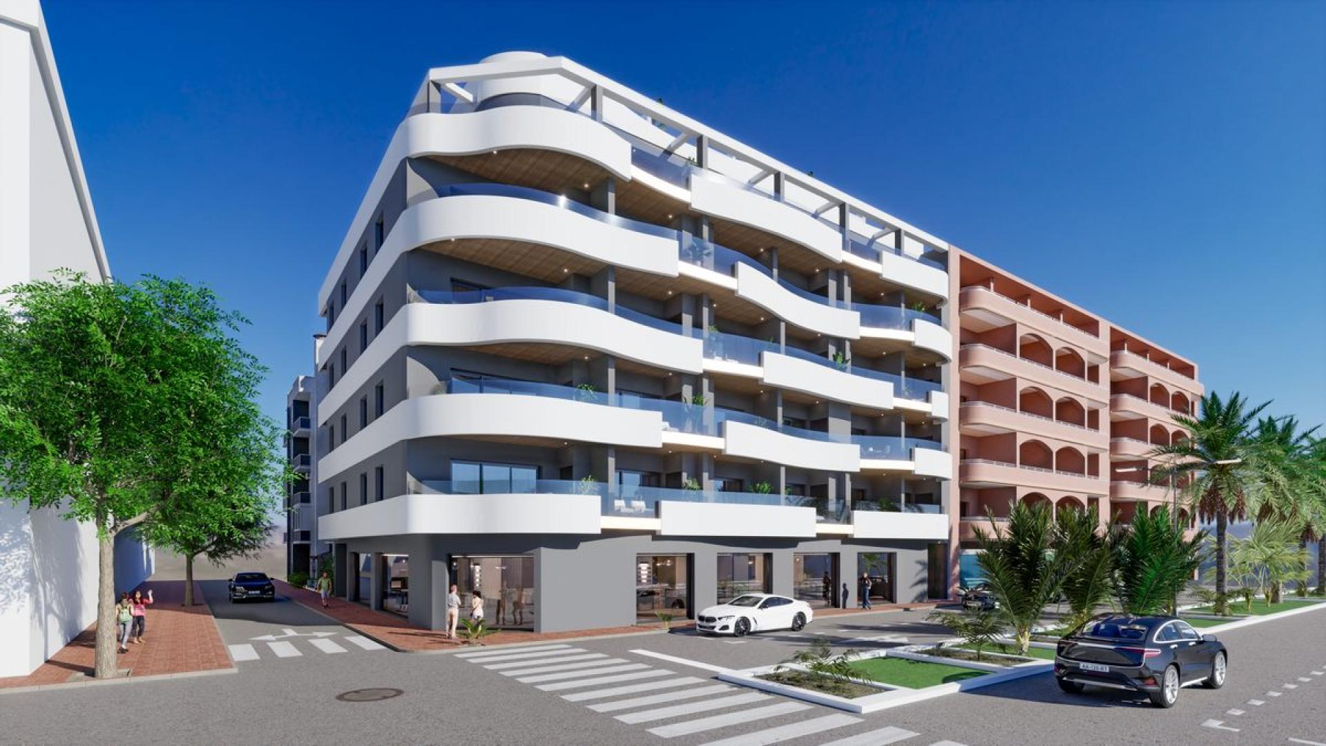 3 chambre Appartements - terrasse sur le toit à Torrevieja - Nouvelle construction in Medvilla Spanje