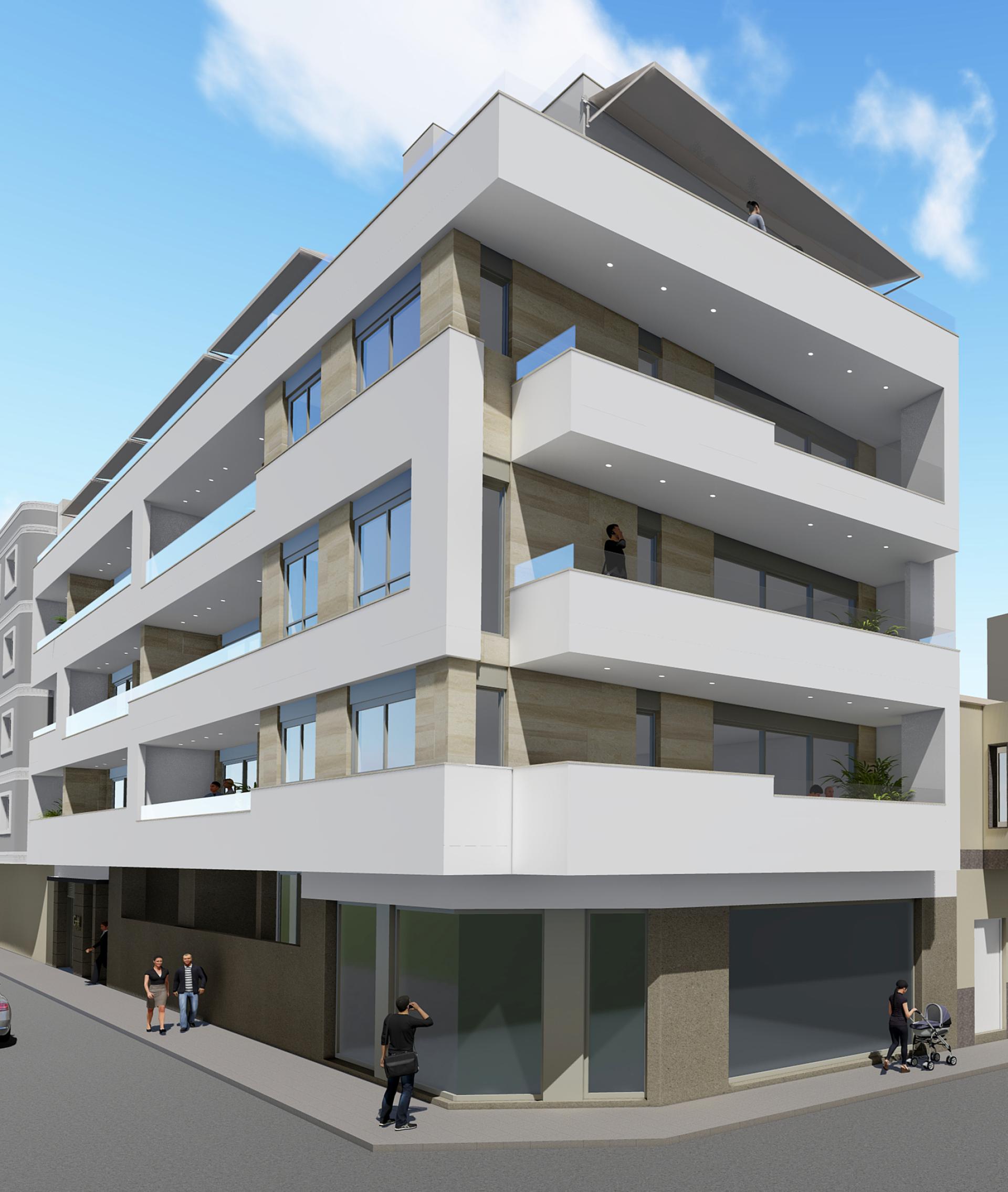 1 chambre Appartement - terrasse à Torrevieja - Nouvelle construction in Medvilla Spanje