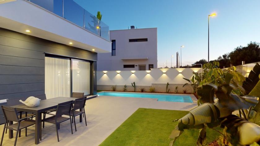 Villas modernes avec vue sur le golf près de Murcie in Medvilla Spanje