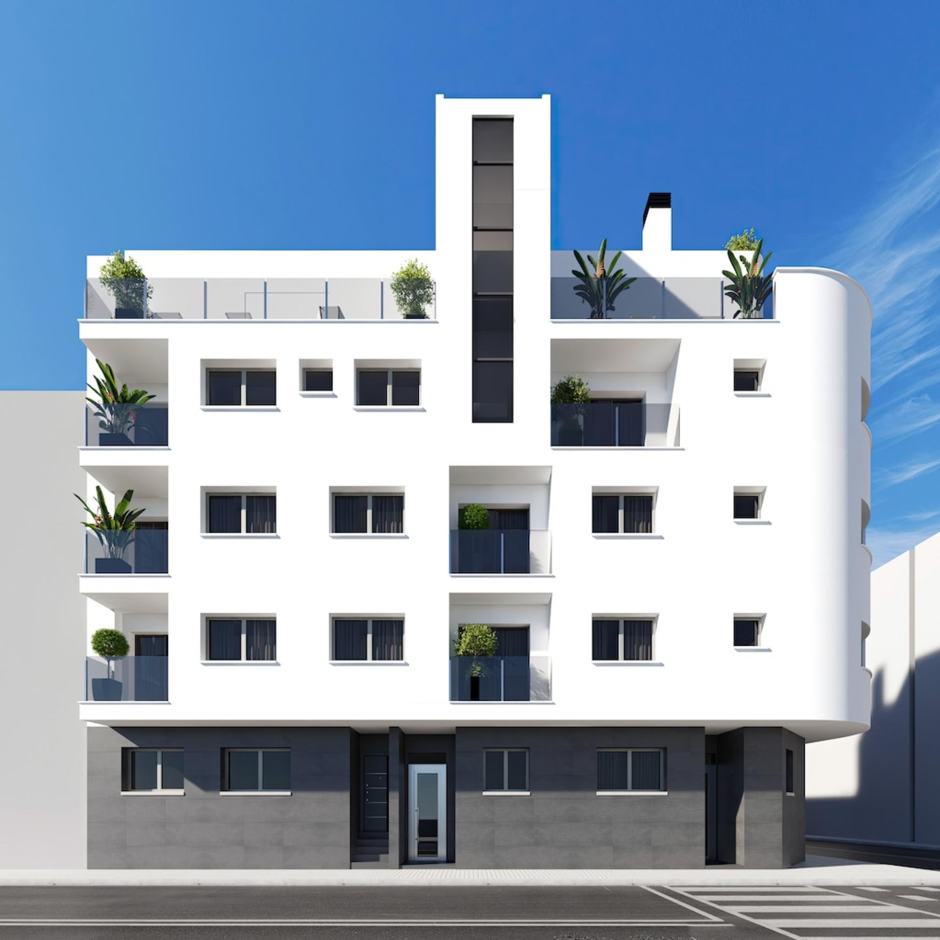 1 chambre Appartements - terrasse sur le toit à Torrevieja - Nouvelle construction in Medvilla Spanje