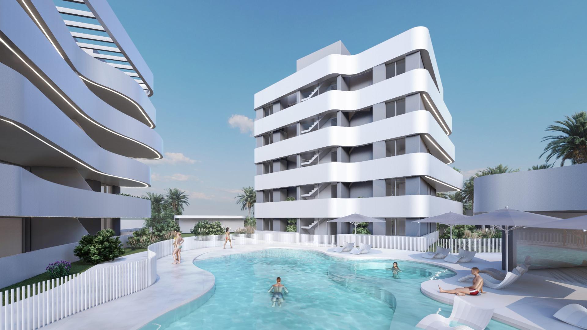 2 chambre Appartement - terrasse à El Raso - Nouvelle construction in Medvilla Spanje