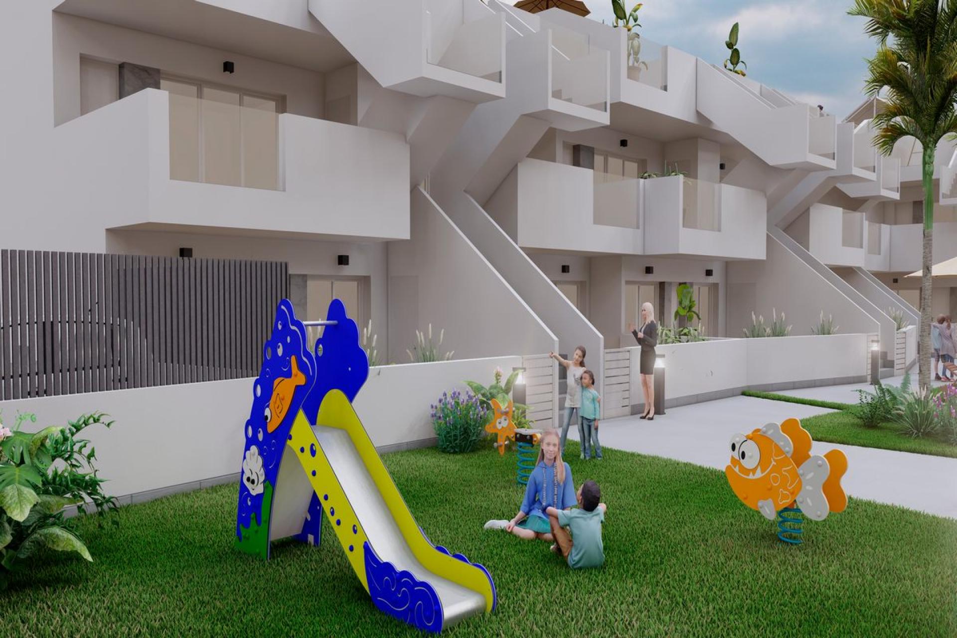 3 chambre Appartement - jardin à Roldán - Nouvelle construction in Medvilla Spanje
