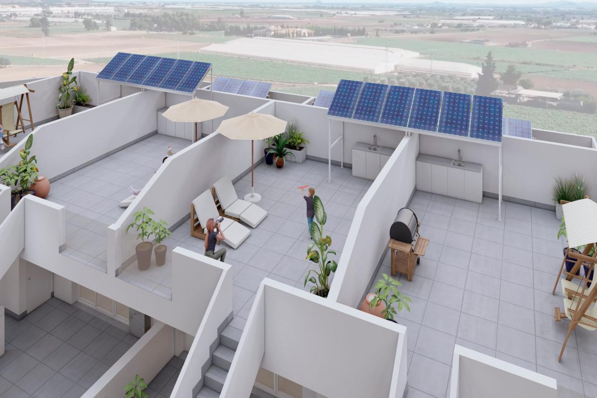 2 chambre Appartements - terrasse sur le toit à Roldán - Nouvelle construction in Medvilla Spanje