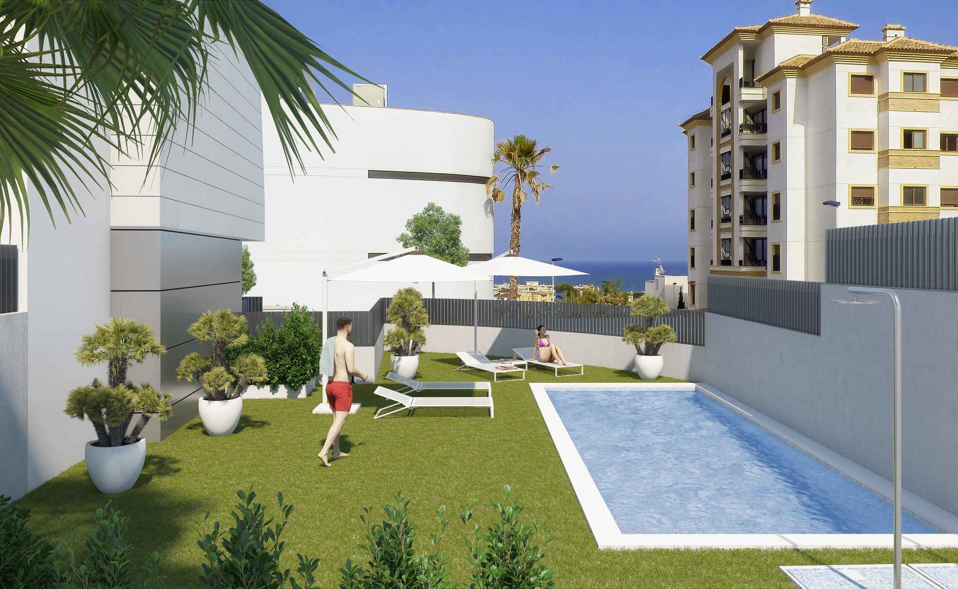 4 chambre Appartements - terrasse sur le toit à Guardamar - Nouvelle construction in Medvilla Spanje