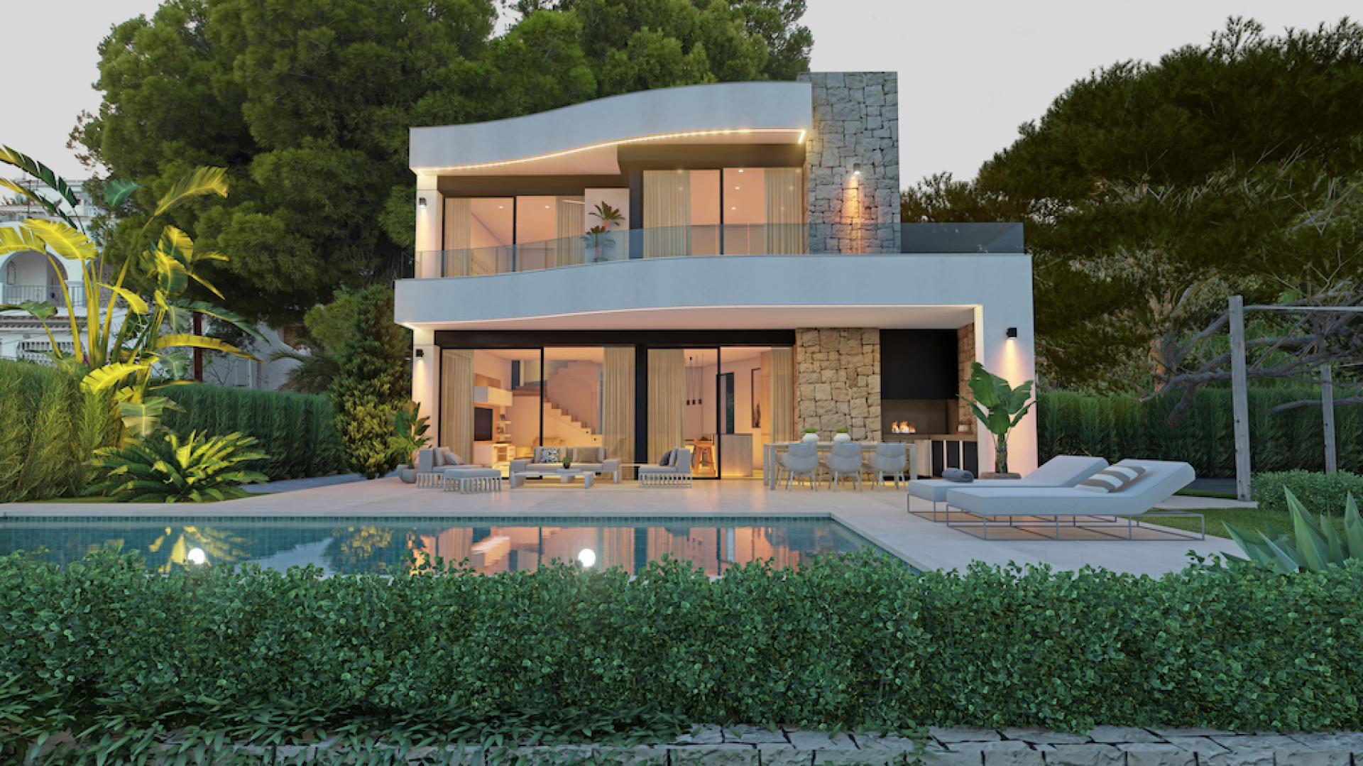 4 chambre Villa à Calpe - Nouvelle construction in Medvilla Spanje