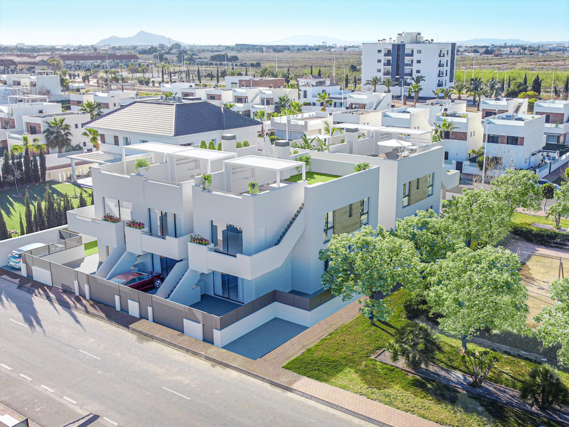 3 chambre Appartements - terrasse sur le toit à San Pedro Del Pinatar - Nouvelle construction in Medvilla Spanje