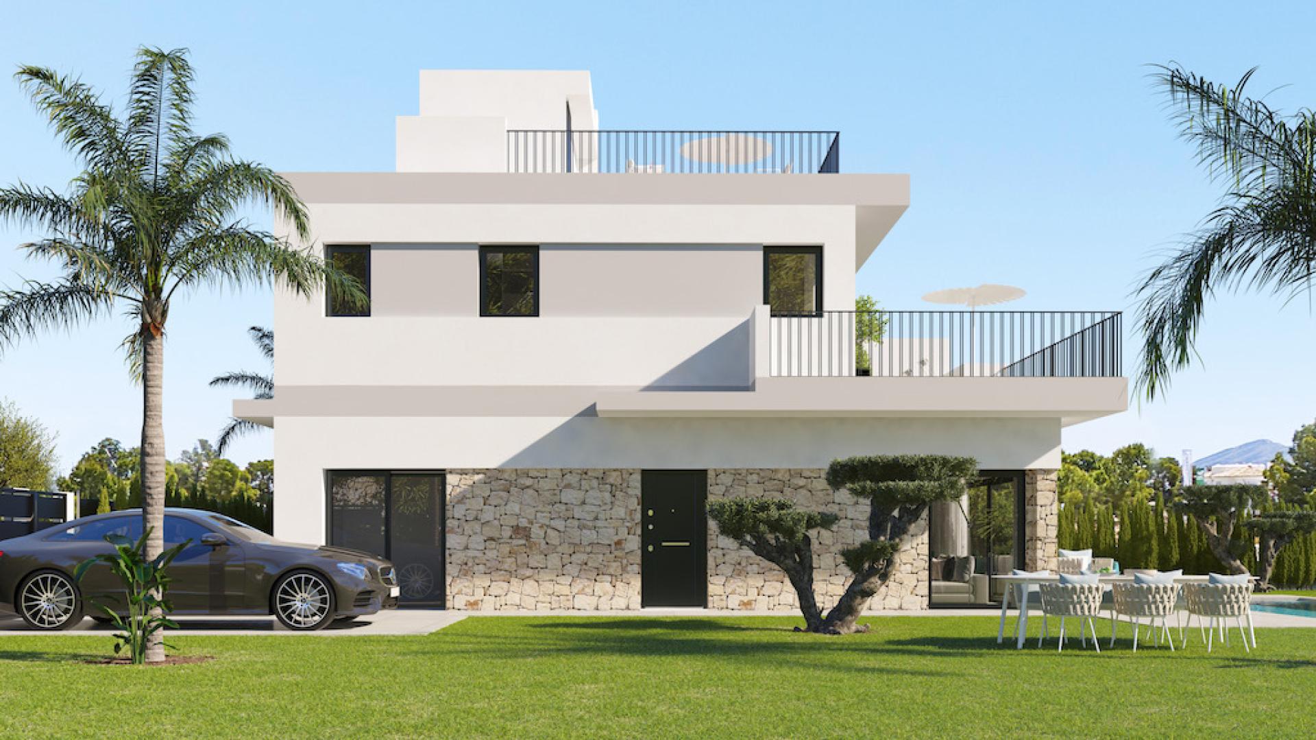 3 chambre Villa à San Miguel de Salinas - Nouvelle construction in Medvilla Spanje