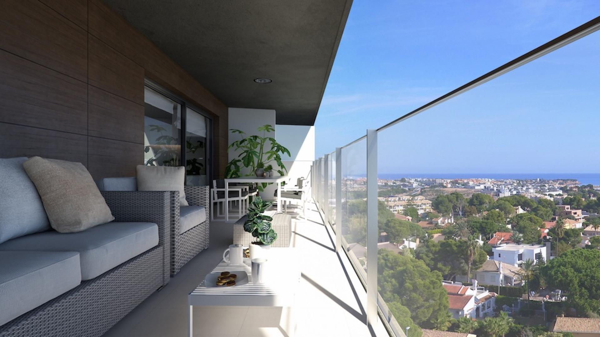 2 chambre Appartements - terrasse sur le toit à Campoamor - Orihuela Costa - Nouvelle construction in Medvilla Spanje