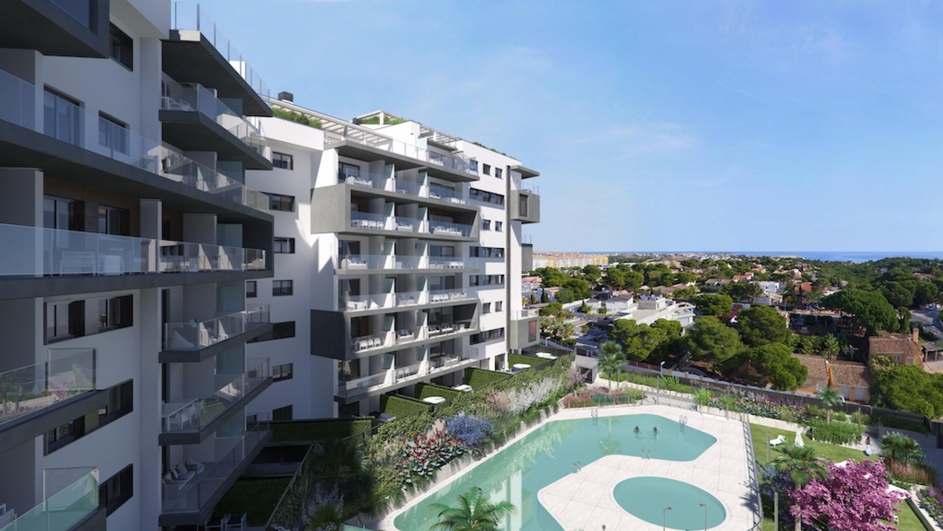 2 chambre Appartements - terrasse sur le toit à Campoamor - Orihuela Costa - Nouvelle construction in Medvilla Spanje