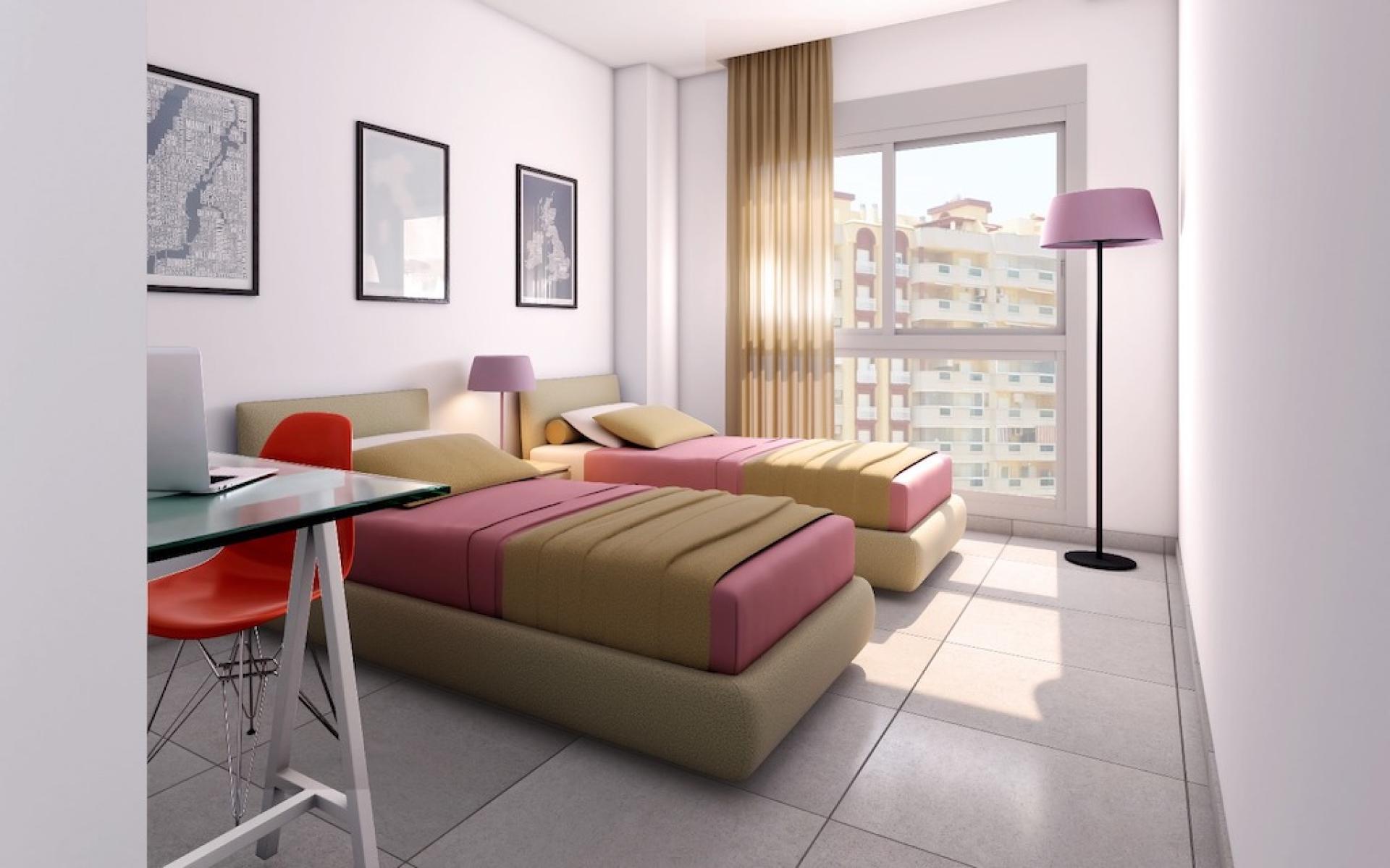 1 chambre Appartement - terrasse à La Manga - Nouvelle construction in Medvilla Spanje