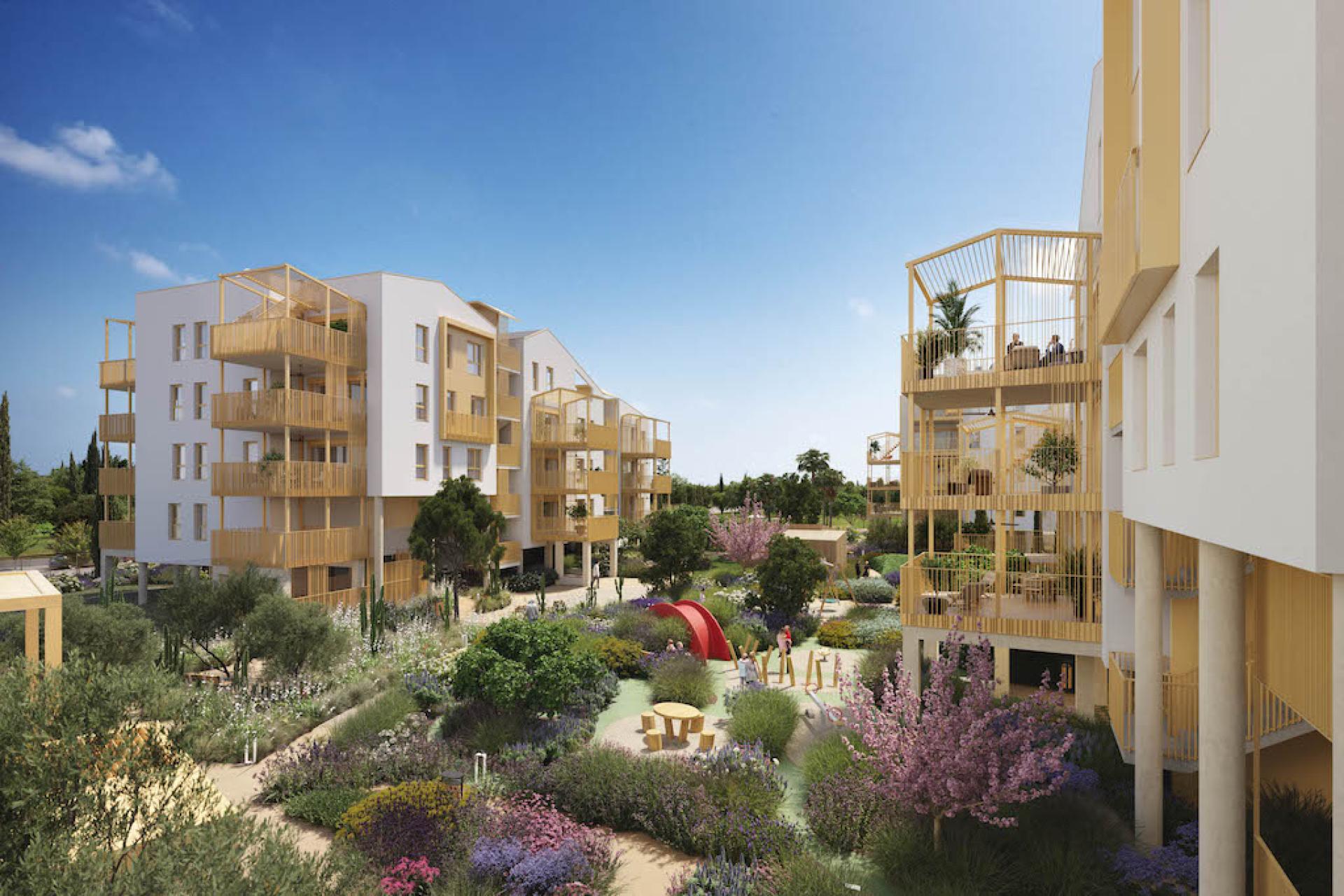 2 chambre Appartement - jardin à Denia - Nouvelle construction in Medvilla Spanje