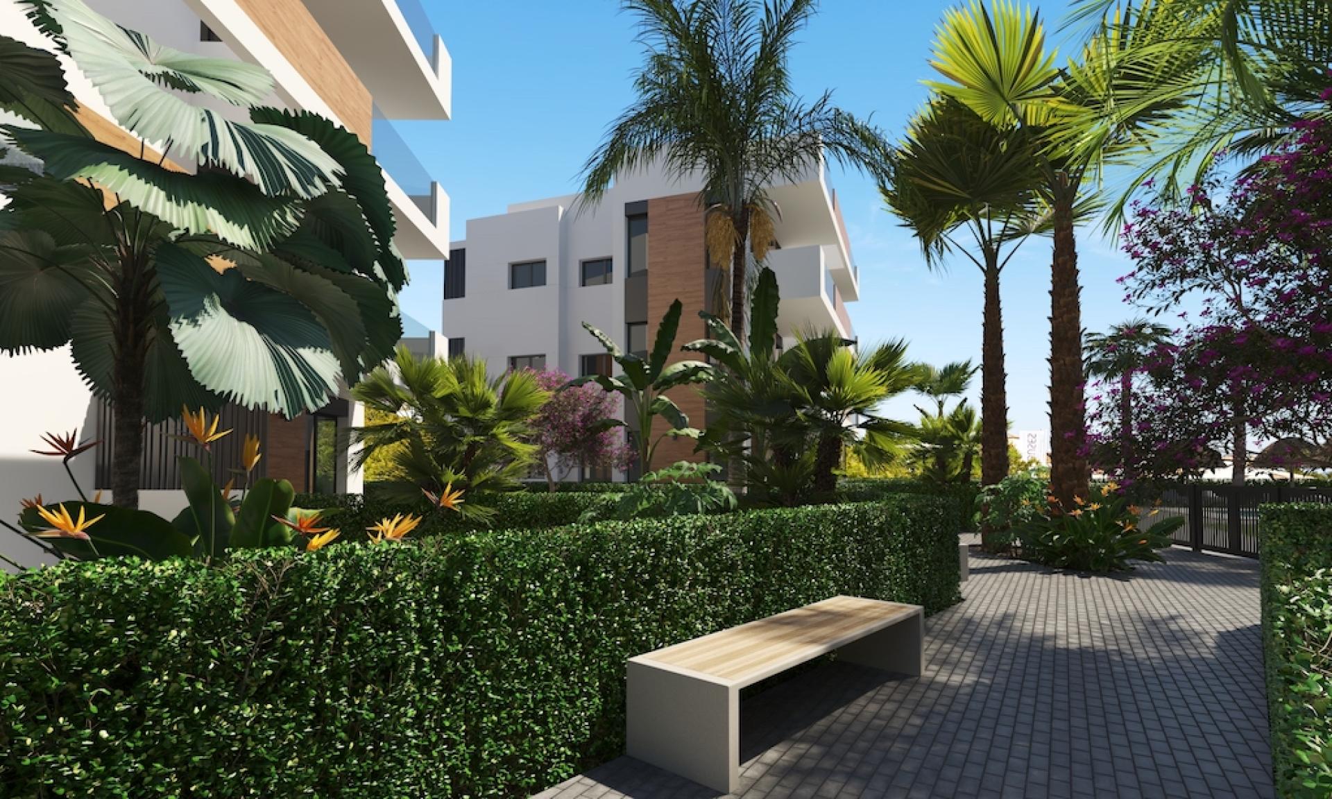2 chambre Appartement - jardin à Los Alcazares - Nouvelle construction in Medvilla Spanje