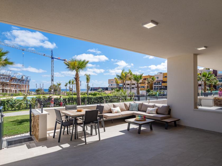 2 chambre Appartement - jardin à Playa Flamenca - Orihuela Costa in Medvilla Spanje