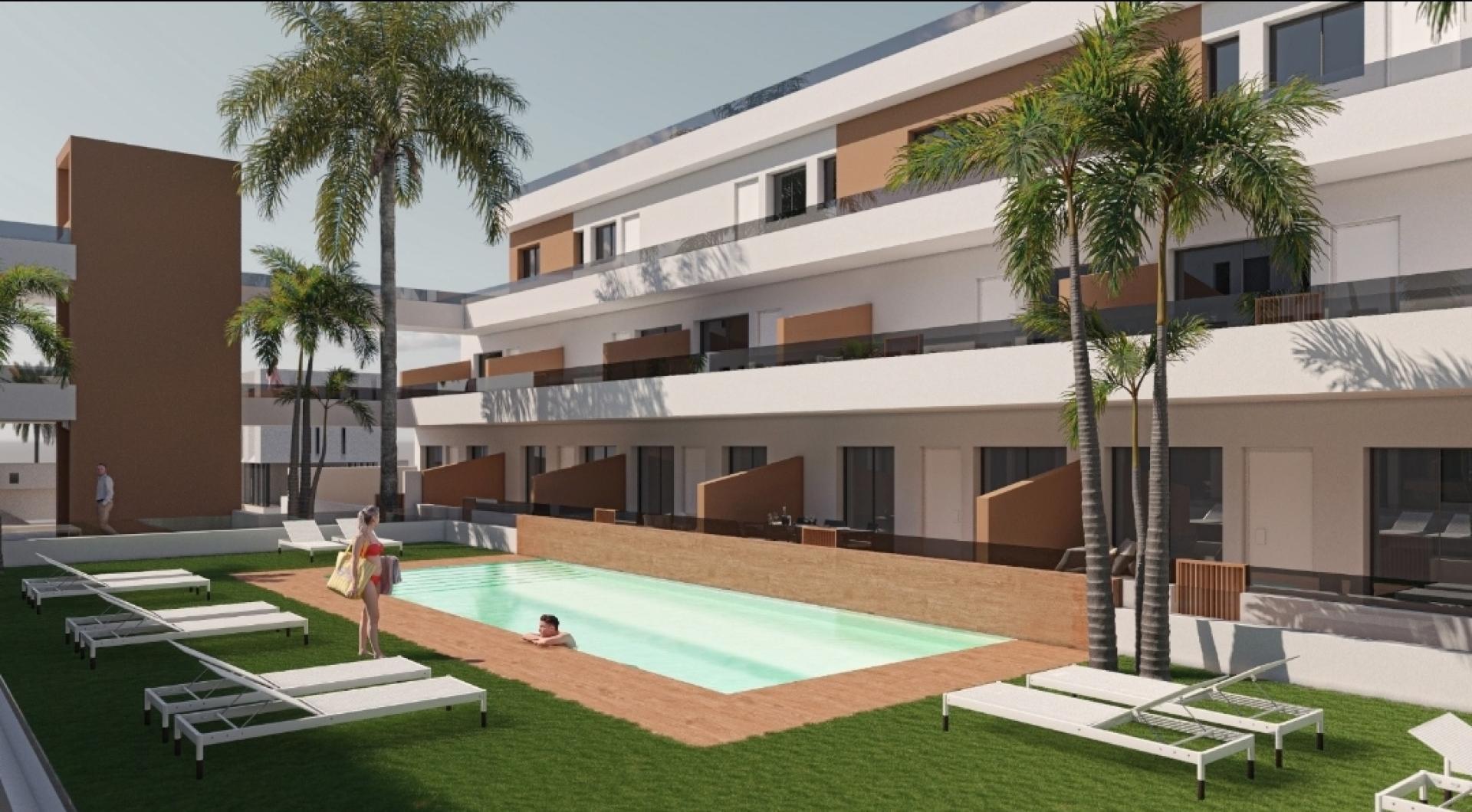 3 chambre Appartement - terrasse à Pilar de la Horadada - Nouvelle construction in Medvilla Spanje