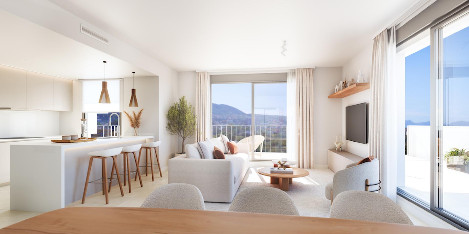 2 chambre Appartement - terrasse à Denia - Nouvelle construction in Medvilla Spanje