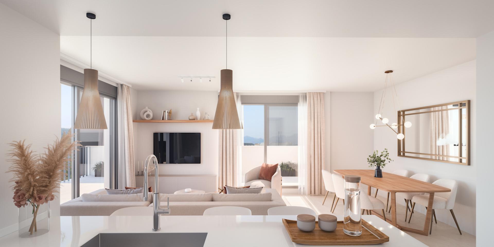 4 chambre Appartement - terrasse à Denia - Nouvelle construction in Medvilla Spanje