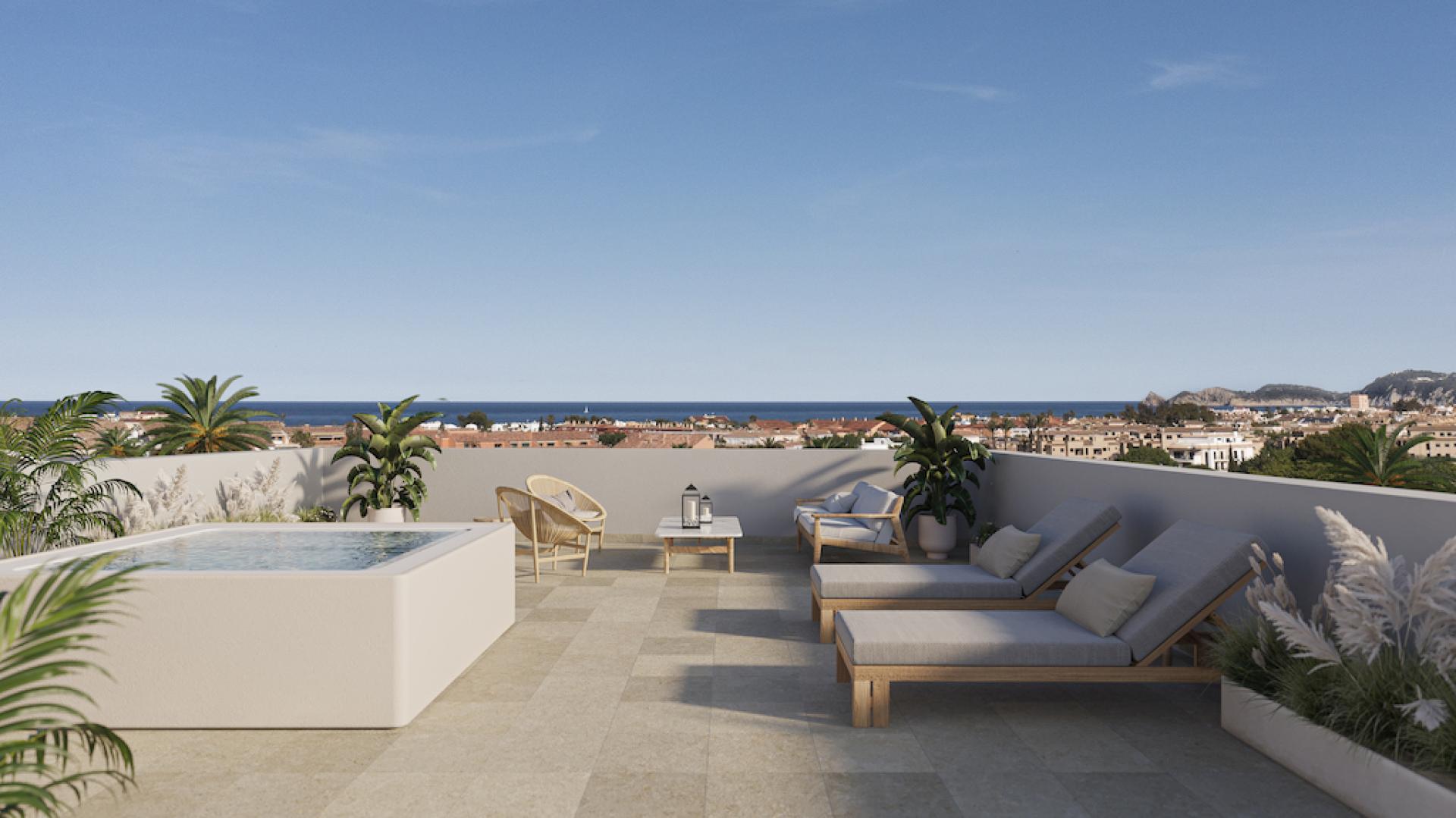 2 chambre Appartement - terrasse à Jávea - Nouvelle construction in Medvilla Spanje